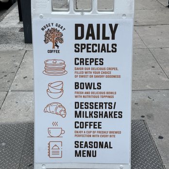 Nosey Goat Coffee - Specials - Coffee & Tea Near Me - Tampa, Florida Nosey Goat Coffee - Specials - Coffee & Tea Near Me - Tampa, Florida