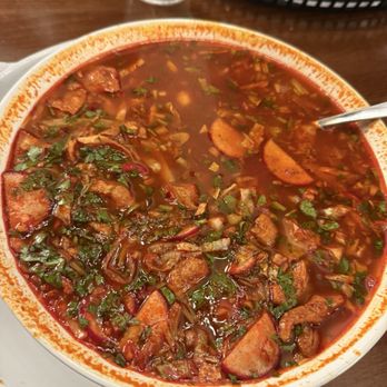 El Dorado - Red pozole! - Salad Near Me - San Antonio, Texas