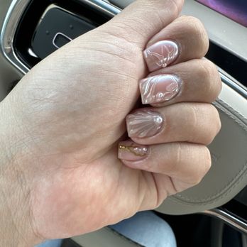 Sugar Nails Lounge - I showed her a pic I found online for "mermaid" Theme nails and she did 10 times better than the pic! - Nail Salons Near Me - Hialeah, Florida