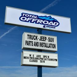 Total Offroad & More - Baton Rouge - New sign is up!