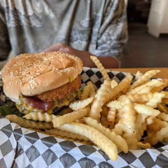 Toni's - Western burger with fries. - Burgers Near Me - Oroville, California Toni's - Western burger with fries. - Burgers Near Me - Oroville, California