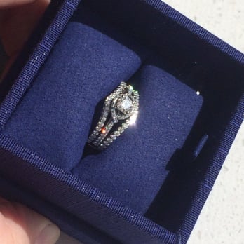The Diamond Center - Madison - Custom made wedding band with Hearts on Fire diamonds. Nothing but the best from The Diamond Center! - Jewelry Near Me - Madison, Wisconsin