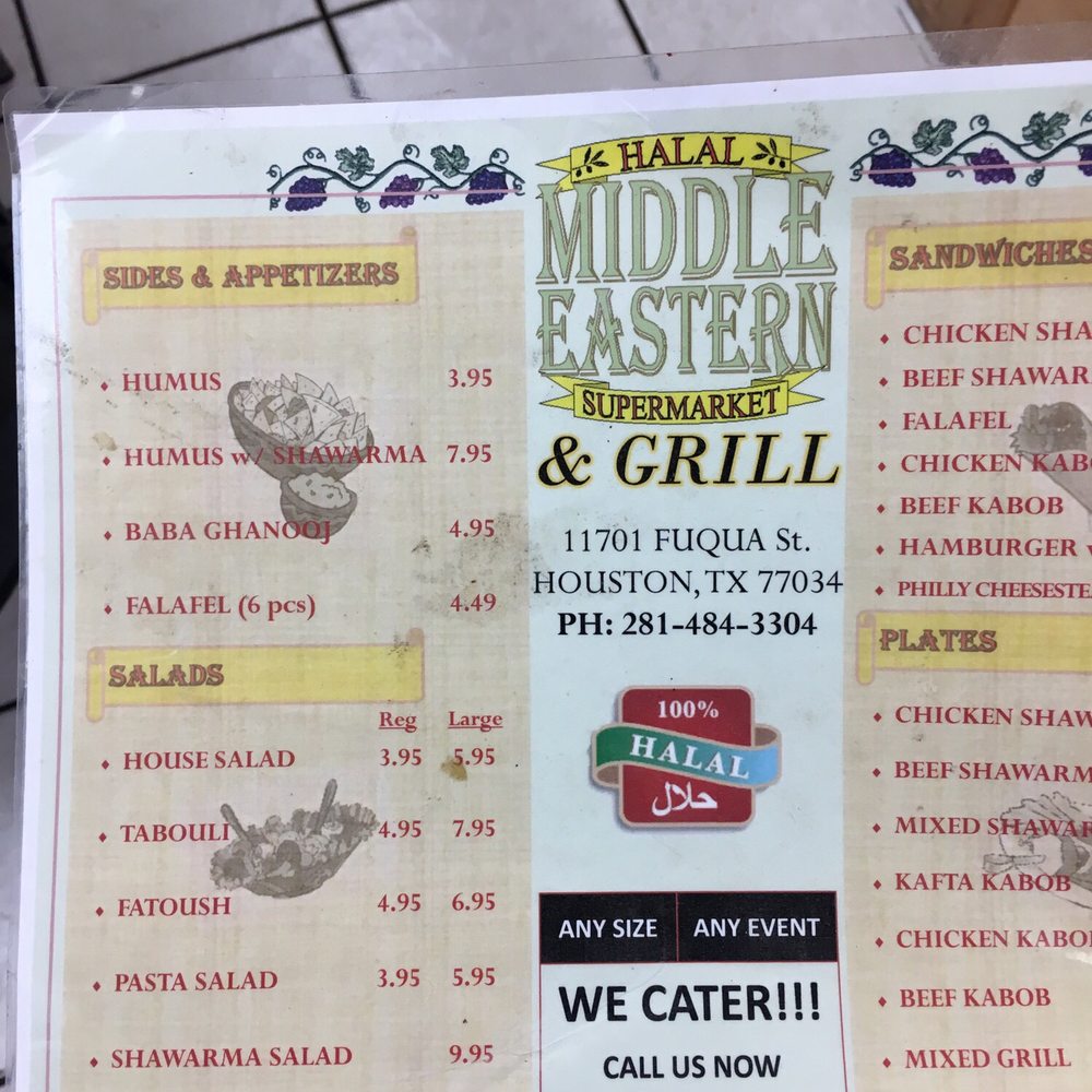 Menu Menu
