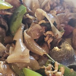 Drunken Noodles Spicy Hot Basil Noodles