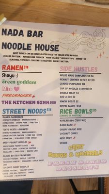 Menu photo 1 Cafe Nadabar Grants Pass, OR Menu photo 1 Cafe Nadabar Grants Pass, OR
