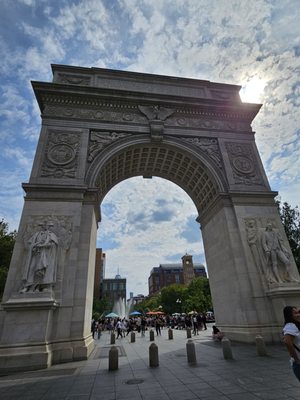 Washington Square Arch by null