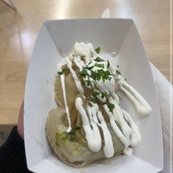 Babushka Pierogies Window
