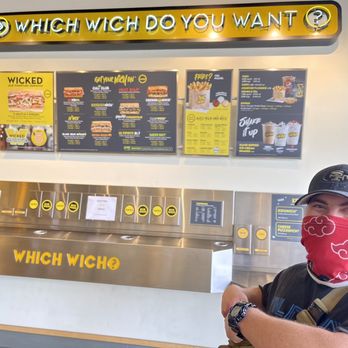 Which Wich - Can't wait to try the BLT next although I'm bummed that they no longer have the banh mi which is what I originally came here for! - Sandwiches Near Me - Murrieta, California Which Wich - Can't wait to try the BLT next although I'm bummed that they no longer have the banh mi which is what I originally came here for! - Sandwiches Near Me - Murrieta, California