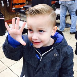 Bayside's Finest Barbershop - Big boy haircut!