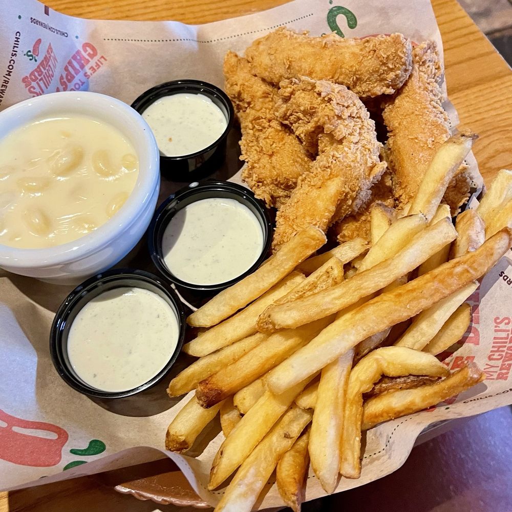 Chili's - Crispy Chicken Crispers Combo - American Near Me - Madison, Mississippi