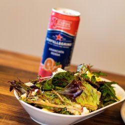 Sauce Nouvelle - Beet and Kale salad dressed with black pepper beet dressing