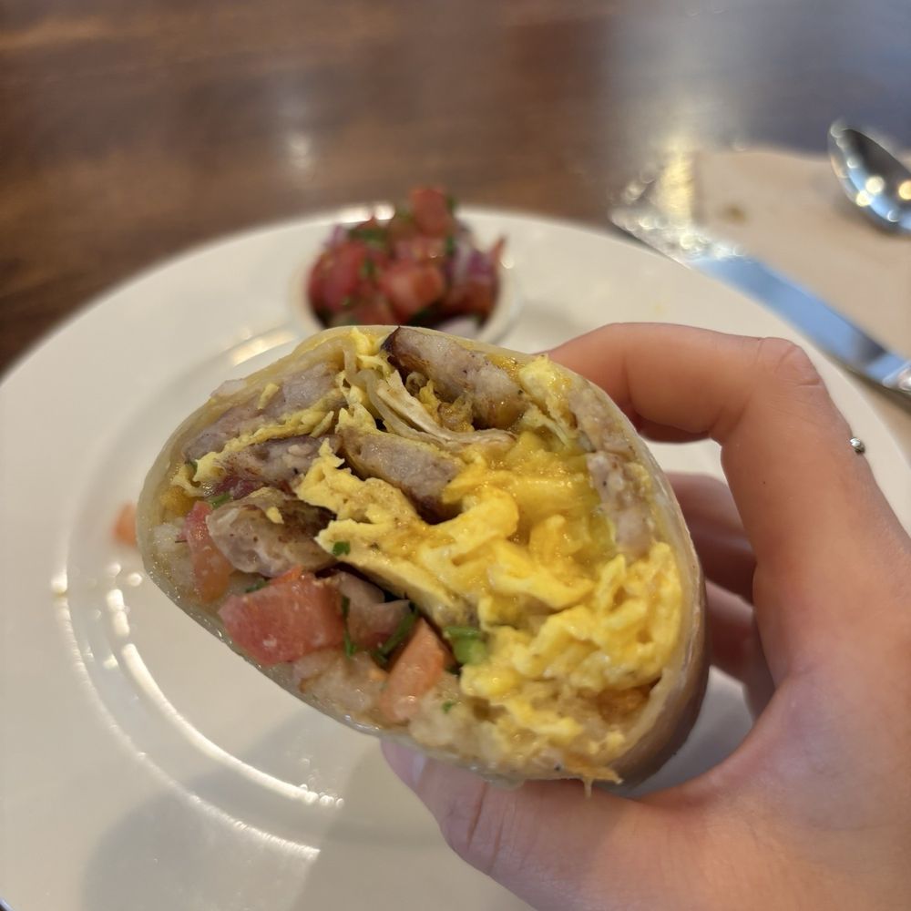 Jack's Restaurant & Bar - THE CLASSIC BURRITO w pork sausage - American Near Me - San Bruno, California