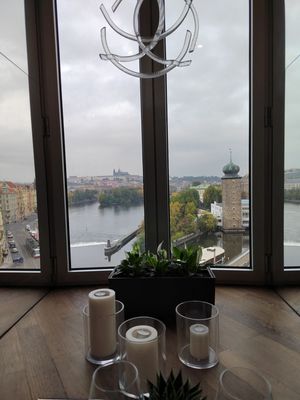 Tančící dům - Ginger & Fred Restaurant by null
