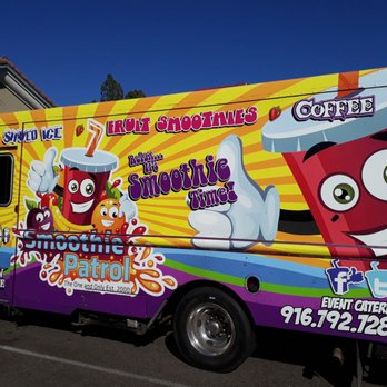 Smoothie Patrol - Side of truck advertisement - Juice Bars & Smoothies Near Me Smoothie Patrol - Side of truck advertisement - Juice Bars & Smoothies Near Me