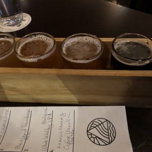 Photo of Second Profession Brewing - Portland, OR, United States. Tasting Flight