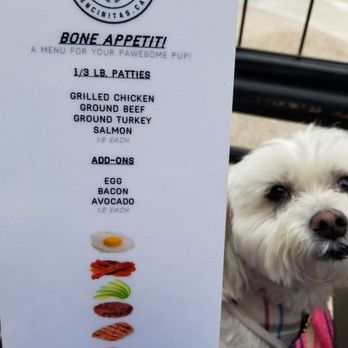 Biergarden Encinitas - Doggy menu!! - New American Near Me - Encinitas, California Biergarden Encinitas - Doggy menu!! - New American Near Me - Encinitas, California
