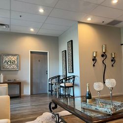 Relax & Recharge Spa - Waiting area at Relax & Recharge Spa, located in Scottsdale, AZ.