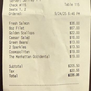 The Occidental - Seafood Near Me - Washington, DC, District of Columbia