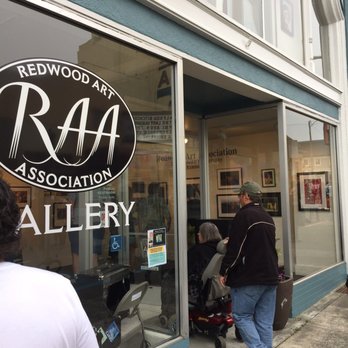 Redwood Art Association - Gallery front - Art Galleries Near Me - Eureka, California Redwood Art Association - Gallery front - Art Galleries Near Me - Eureka, California