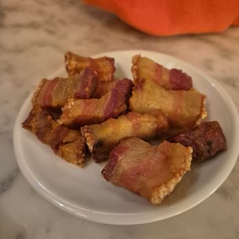 Revuelta - torreznos - great... one order is definitely enough for two people, they're... filling - Tapas Bars Near Me - Madrid, M