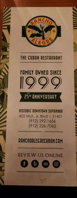 Rancho Alegre Cuban Restaurant by null