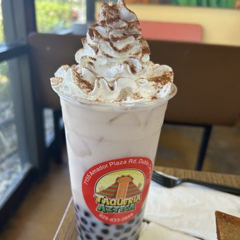 Taqueria Azteca - Horchata boba - Mexican Near Me - Dublin, California Taqueria Azteca - Horchata boba - Mexican Near Me - Dublin, California
