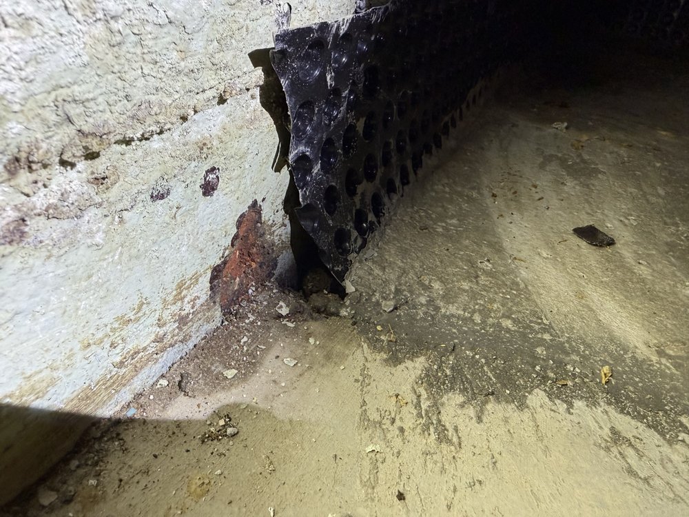 Slide of AB Drain and Construction