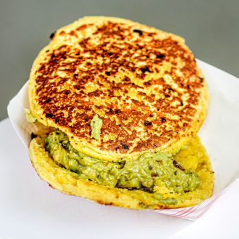 Guasaca - Avocado chicken arepa IG: michellelieats - Venezuelan Near Me - Durham, North Carolina