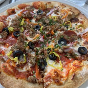 The Restaurant at Ponte - Sausage pizza -compliments to the Chef! - New American Near Me - Temecula, California The Restaurant at Ponte - Sausage pizza -compliments to the Chef! - New American Near Me - Temecula, California