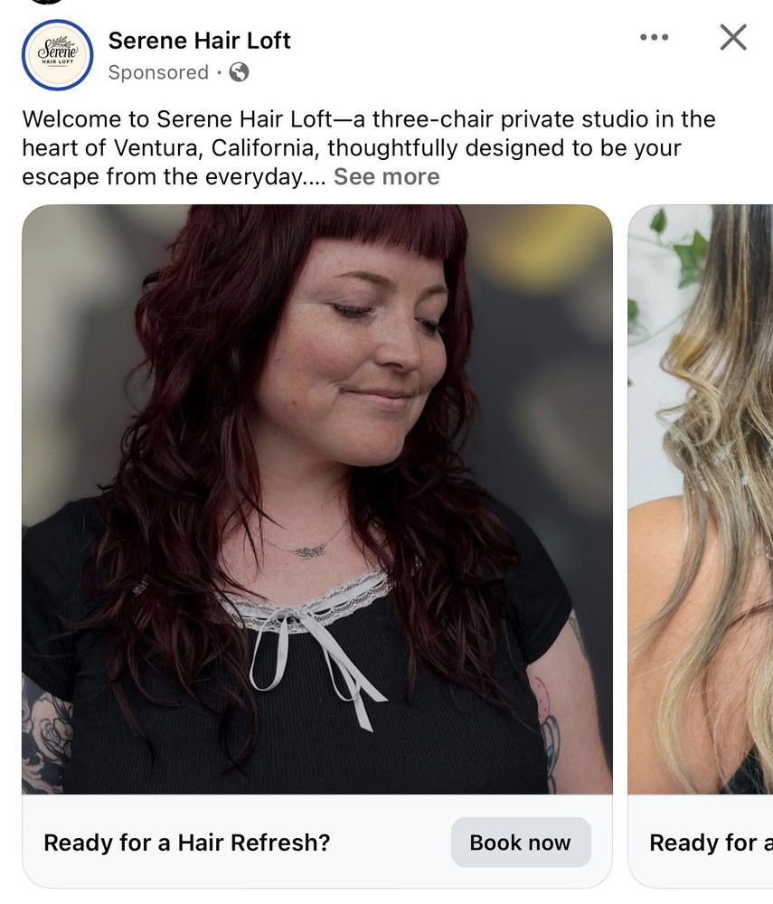Serene Hair Loft Logo