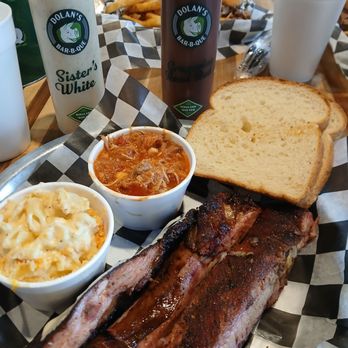 Dolans Bar B Q - The rib plate - Barbeque Near Me - Statesboro, Georgia
