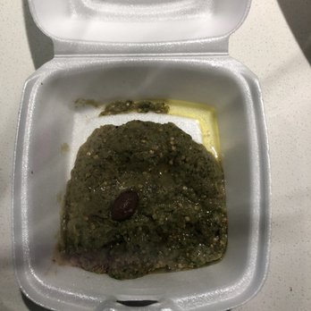 Greek House - This is what $6 of, "baba ganoush" looks like. Tasted more like pesto. - Greek Near Me - Fort Worth, Texas Greek House - This is what $6 of, "baba ganoush" looks like. Tasted more like pesto. - Greek Near Me - Fort Worth, Texas