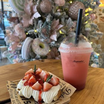 September - Strawberry Croffle and Barbie Yakult - Ice Cream & Frozen Yogurt Near Me - Westminster, California September - Strawberry Croffle and Barbie Yakult - Ice Cream & Frozen Yogurt Near Me - Westminster, California