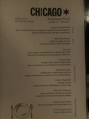 Menu photo 2 Uvae Kitchen & Wine Bar Chicago, IL Menu photo 2 Uvae Kitchen & Wine Bar Chicago, IL