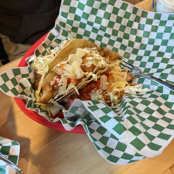 Food Factory - Coconut Shrimp Tacos (3) - American Near Me - Fairbanks, Alaska Food Factory - Coconut Shrimp Tacos (3) - American Near Me - Fairbanks, Alaska