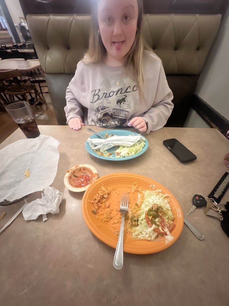 Food from Pancho's Mexican Restaurant