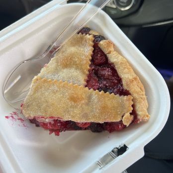 Loula's Cafe - Huckleberry and Cherry Pie - Breakfast & Brunch Near Me - Whitefish, Montana
