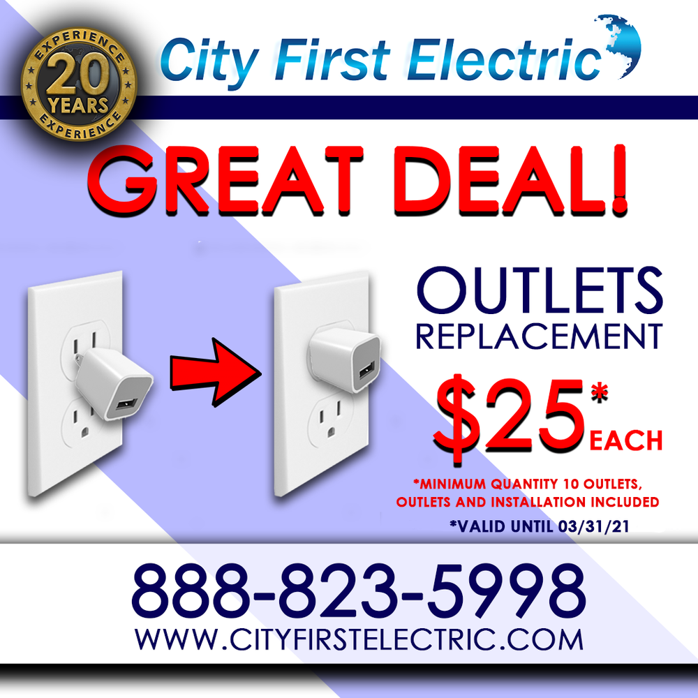 Slide of City First Electric
