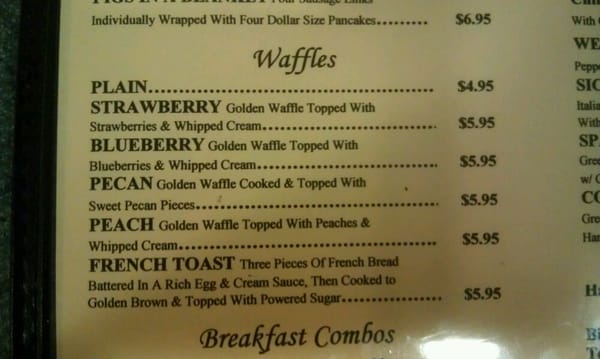 Menu photo 8 Mica's Breakfast House Restaurant LaPlace, LA Menu photo 8 Mica's Breakfast House Restaurant LaPlace, LA