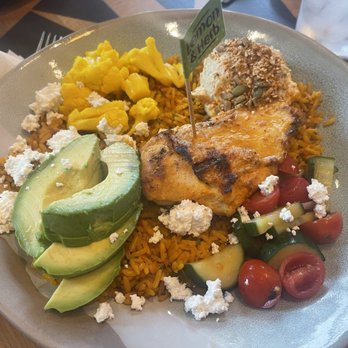 Nando's Peri-Peri - Peri chicken rainbow bowl - chicken breast - Chicken Shop Near Me - Dunwoody, Georgia Nando's Peri-Peri - Peri chicken rainbow bowl - chicken breast - Chicken Shop Near Me - Dunwoody, Georgia
