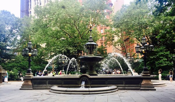 City Hall Park Greenmarket by null