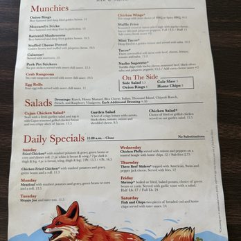 Red Fox Store & Marina - Menu 8/9/26 - Marinas Near Me - Climax Springs, Missouri Red Fox Store & Marina - Menu 8/9/26 - Marinas Near Me - Climax Springs, Missouri
