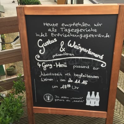 Menu photo 1 Gustus Ratingen, NW