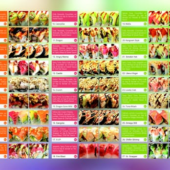 Sawara Sushi - SaWaRa real menu 1 - Sushi Bars Near Me - Castle Rock, Colorado Sawara Sushi - SaWaRa real menu 1 - Sushi Bars Near Me - Castle Rock, Colorado