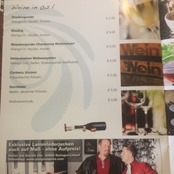Alte Rheinfähre - Menu