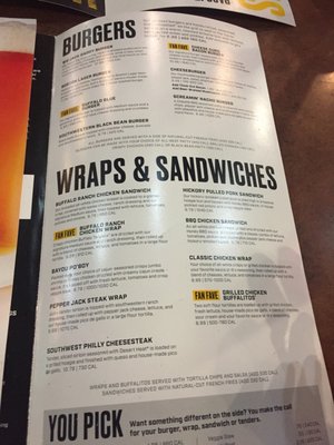 Menu photo 1 Buffalo Wild Wings Tulsa, OK Menu photo 1 Buffalo Wild Wings Tulsa, OK