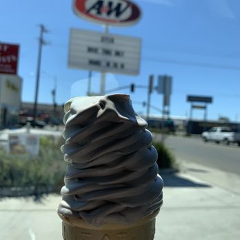 A&W Restaurant - Twist Soft Serve Cones - Burgers Near Me - Lodi, California