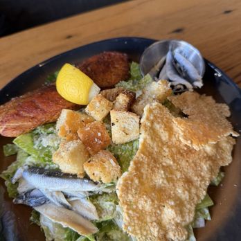 Appaloosa Grill - Caesar Salad with Blackened Salmon - New American Near Me - Denver, Colorado