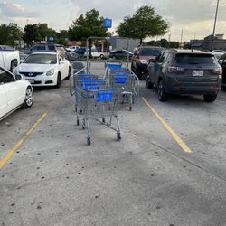 Walmart Supercenter - Carts left in parking lot that I was told, by Walmart employee, that I have to go retrieve if I wanted to shop.