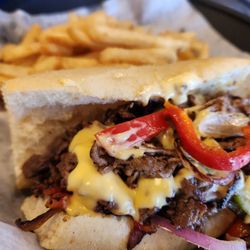 Egg Yolk Cafe ft. Philly's & York - Cheessteak no mushrooms